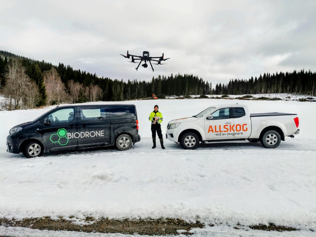 Biodrone og Allskog - drone