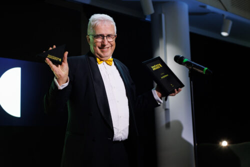 Årets hederspris gikk til Arnt Egil Stjernen. Foto: Thomas Jergel/Camerat.